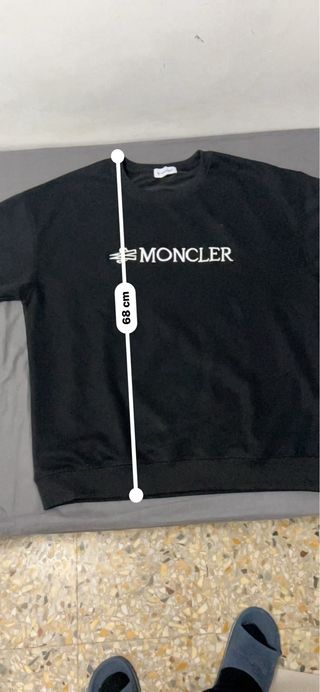 Felpa Moncler uomo nera
