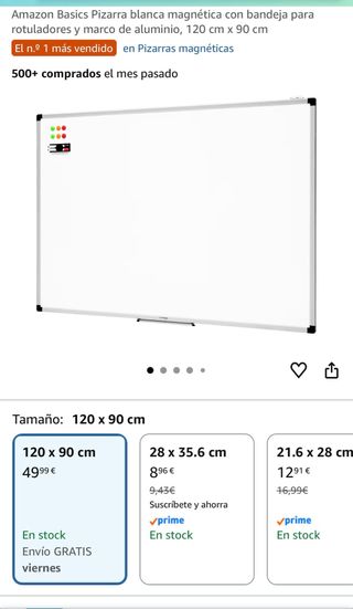 Pizarra Blanca Magnética (oposiciones)