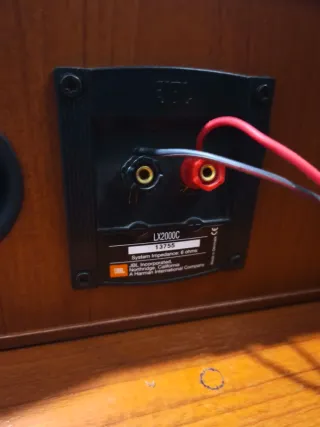 Subwoofer y Altavoz Central JBL LS2000