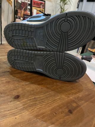 Air Jordan 1 Mid Azul/Negro