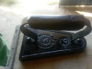 Planchas antiguas de hierro