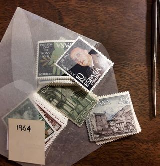 Lote sellos España 1960s