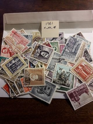 Lote sellos España 1960s