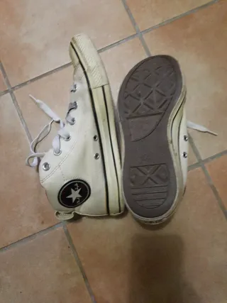 Zapatillas Converse All Star Blancas. Casi sin uso