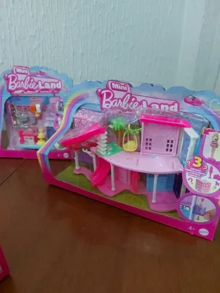 Mini Barbie Land Playset