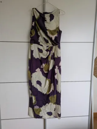 Vestido Zara estampado