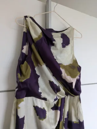 Vestido Zara estampado