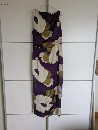 Vestido Zara estampado