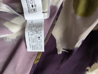 Vestido Zara estampado