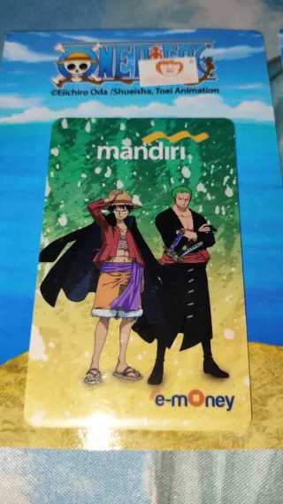 Tarjetas Colección One Piece Banco Mandiri