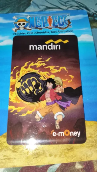 Tarjetas Colección One Piece Banco Mandiri