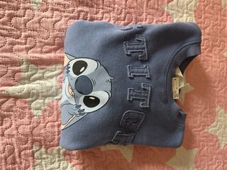 Sudadera Stich Talla 8-10 Años.Sin estrenar.