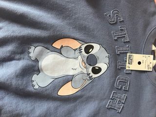 Sudadera Stich Talla 8-10 Años.Sin estrenar.