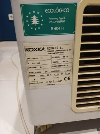 Congelador horizontal Koxka 184L blanco