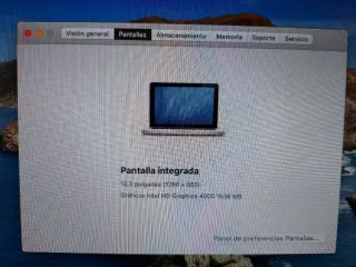 MacBook Pro 13 i7 2.9GHz Plata