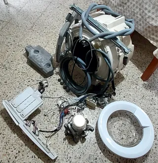 Despiece lavadora Teka Electronic 1000 RPM,complet