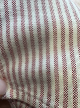 Camisa EW Rayas Rojas Talla 5 XL Regular Fit