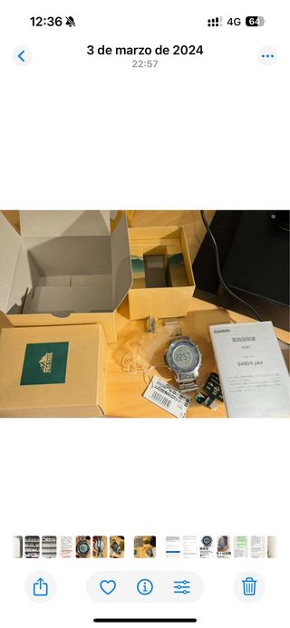 Casio Pro Trek PRW-31YT-7JF Radio Solar