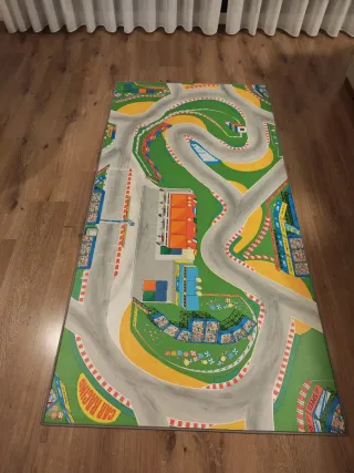 Alfombra infantil circuito formula 1