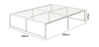 Cama Metal 160x200 cm con Somier