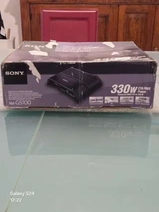 Amplificatore Sony XM-GS100 Classe D 1100 sub