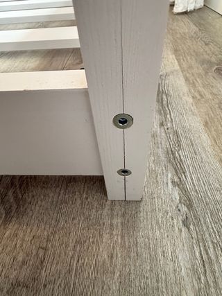 Cama Casita Blanca 70x160cm