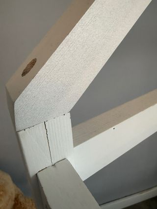 Cama Casita Blanca 70x160cm