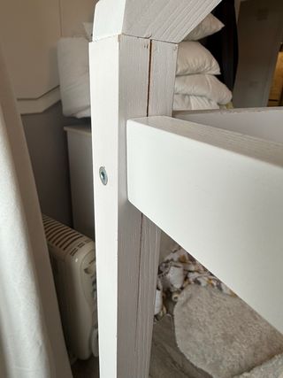 Cama Casita Blanca 70x160cm