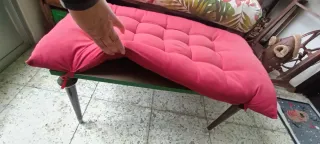 Banco, reposapiés, calzador...