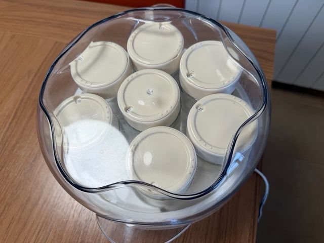 Yogurtera Moulinex con 7 tarros