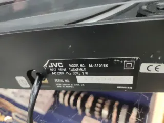 Tocadiscos JVC AL-A151BK Auto-Return