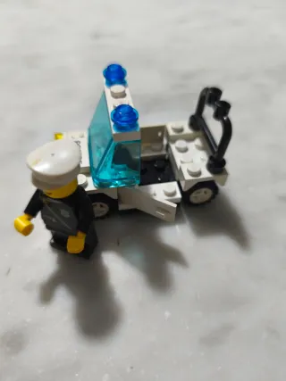 Lego 6506 Auto Polizia Vintage senza scatola