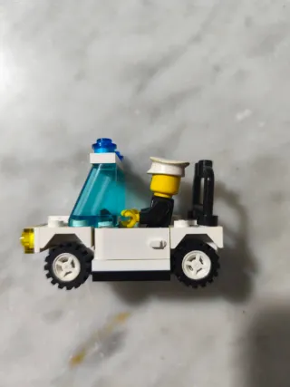 Lego 6506 Auto Polizia Vintage senza scatola