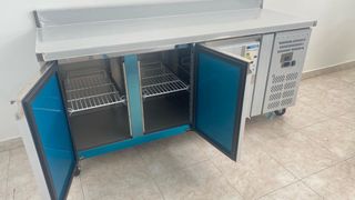 Mesa Refrigerada 3 Puertas Acero Inoxidable