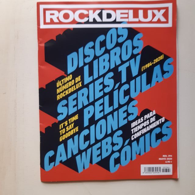 Rockdelux último número. Mayo 2020. 394