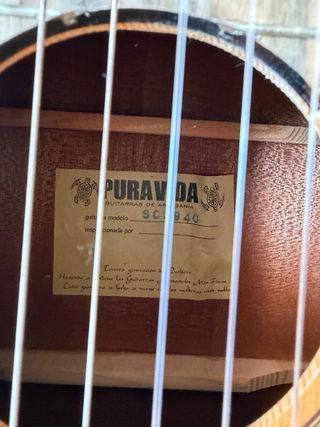 Guitarra Clásica como Nueva + Funda