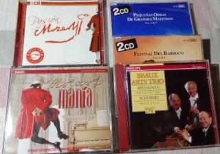 PACK CDs: Mozartmania + 3 CDs Clásica dobles..