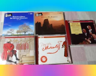 PACK CDs: Mozartmania + 3 CDs Clásica dobles..