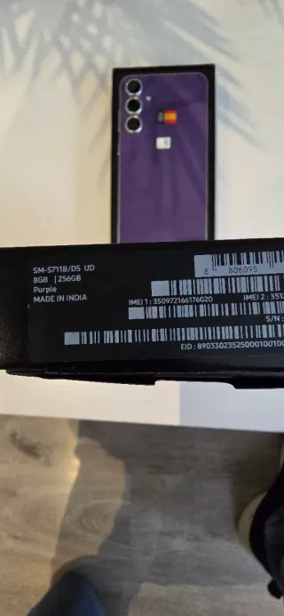 Samsung S23 FE Morado 256GB