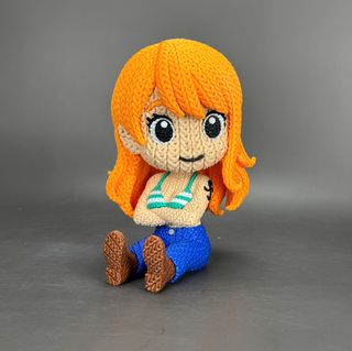 Figura Nami (One Piece) Amigurumi 3D
