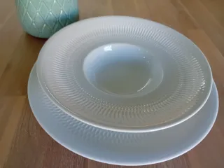 6 Pratos Fundos Vista Alegre Utopia