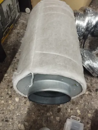 Lote Extractor Helicoidal con Filtro Carbón Activo