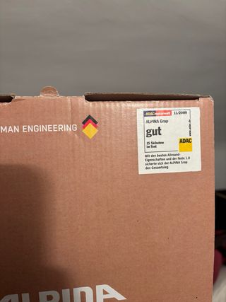 Casco da sci Alpina blu