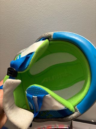 Casco da sci Alpina blu