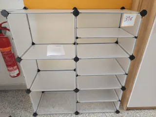 Estantería modular cubos blanca y negra