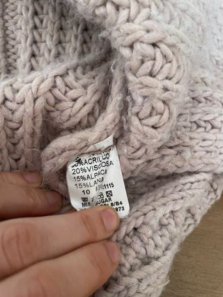 Jersey ROSA PALO tejido