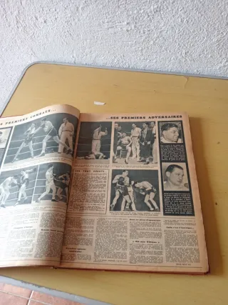 Revistas deportivas francesas década de los 50.