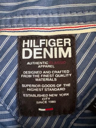 Camisa Hilfiger Denim Rayas Azules