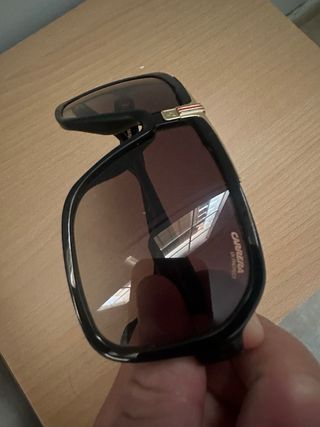 Gafas de sol Carrera negras y doradas