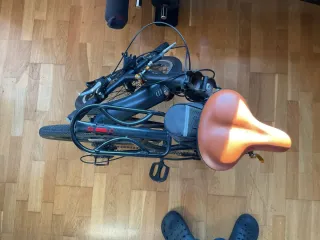 Bicicleta Plegable Negra